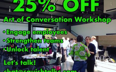 Art of Conversation Workshop Discount!